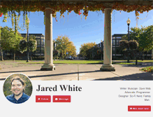 Tablet Screenshot of jaredwhite.com